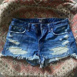 Abercrombie AF Harper Low Rise Denim Short